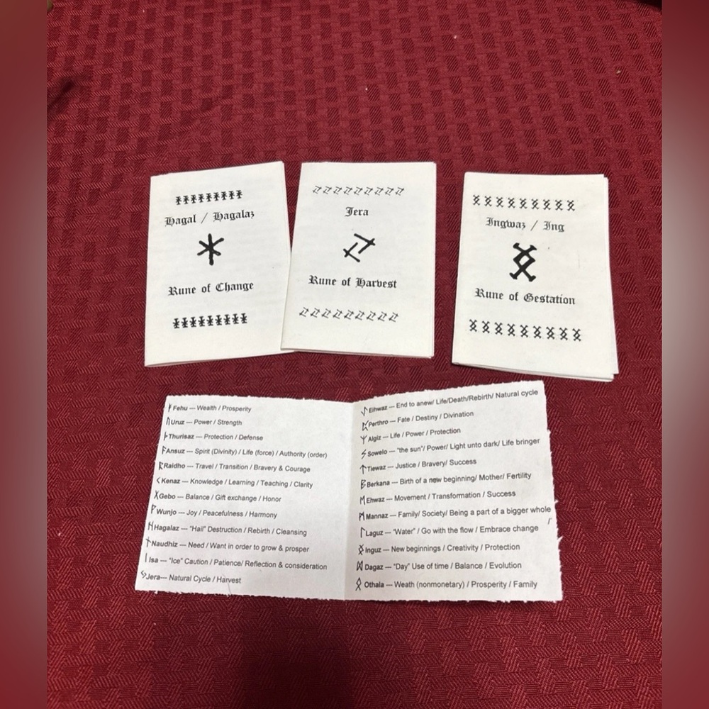 Runic, pagan , Viking bundle - Picture 16 of 16